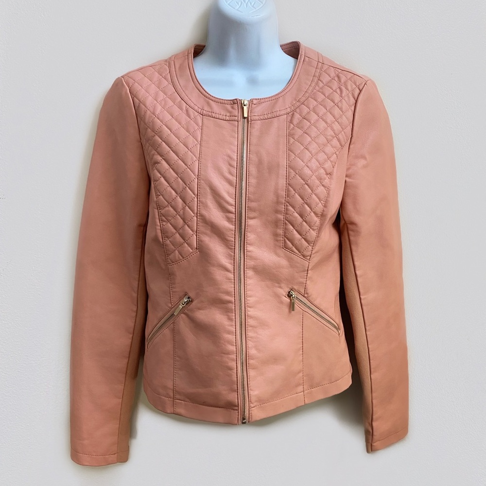 NWOT Bebe faux leather jacket sz S